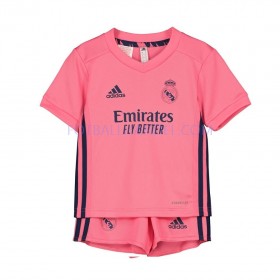 Barn Fotballdrakter Real Madrid Borte 2020-21 Kortermet